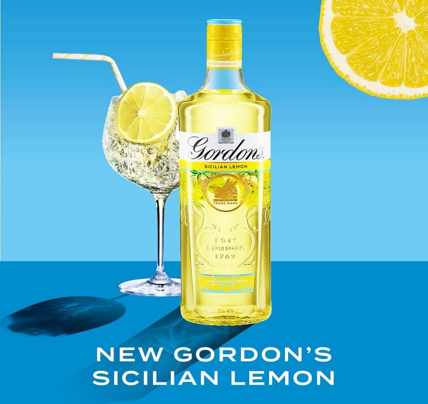 Gin GORDON'S LEMON 1L